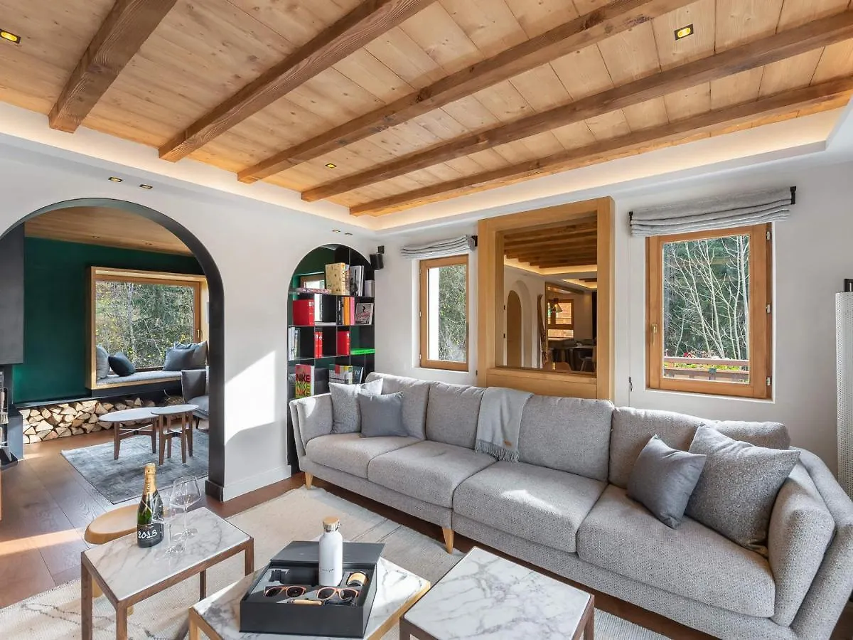 Chalet Moderne Et Spacieux A Megeve, 5 Chambres, Jacuzzi, Salle Tv, Proche Centre Et Remontee Mecanique - Fr-1-569-119 France